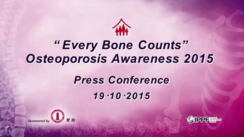 “Every Bone Counts” — Osteoporosis Awareness 2015 